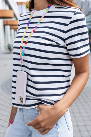 Smartphone Schouderketting - Roze en Blauw