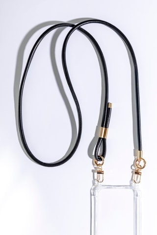 Smartphone Schouderketting - Zwart
