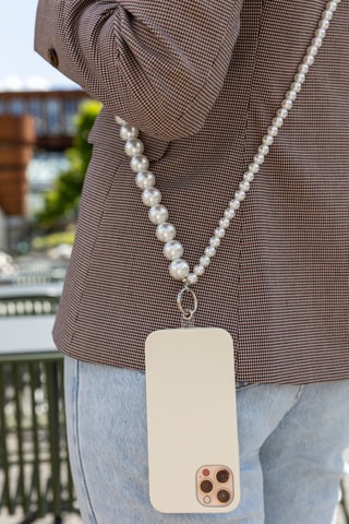 Smartphone Schouderketting - Wit