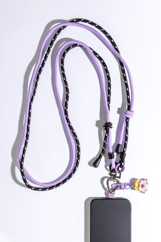Smartphone Schouderketting - Zwart