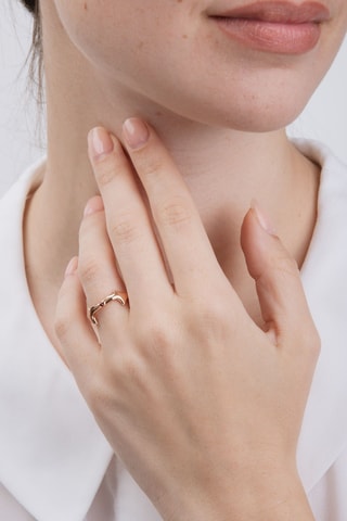 Bague - Plaqué or rose