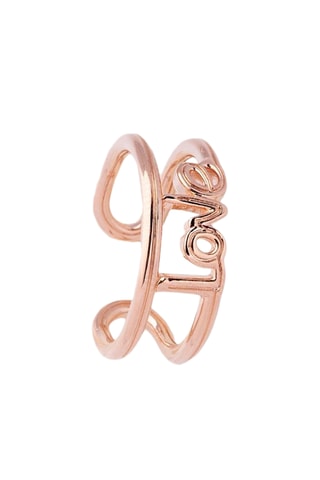 Bague - Plaqué or rose