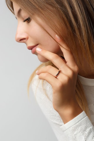Bague - Plaqué or rose