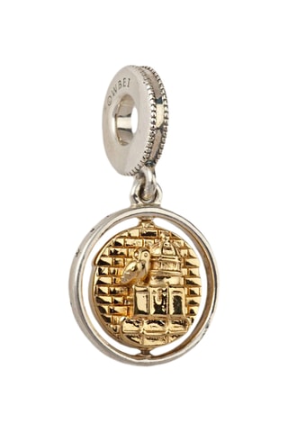 Bedeltje - Zilver Doublé Geelgoud