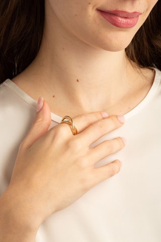 Bague - Plaqué or jaune