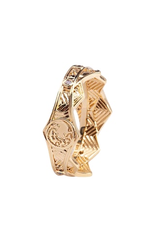 Ring - Doublé Geelgoud en Zirkonia’s
