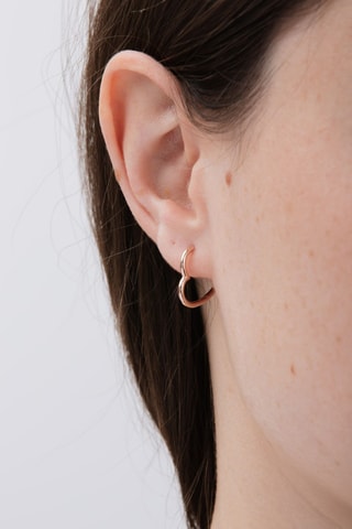 Oorbellen - Zilver Doublé Roségoud