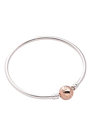 Jonc - Argent et argent plaqué or rose