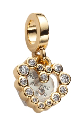 Bedeltje - Zilver Doublé Geelgoud en Zilver