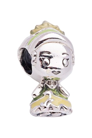 Charm Prinses Tiana en de kikker Disney - Zilver
