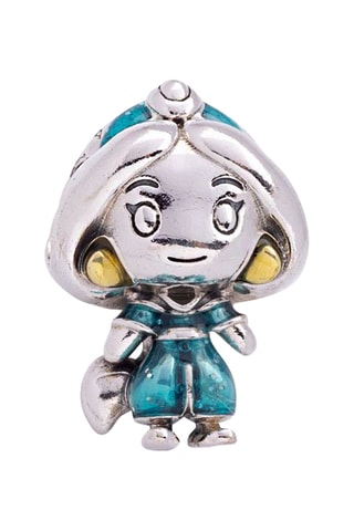 Bedeltje Jasmine Aladdin Disney- Zilver