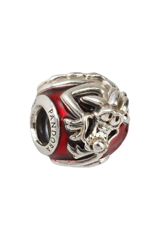 Bedeltje Mushu Mulan Disney - Zilver