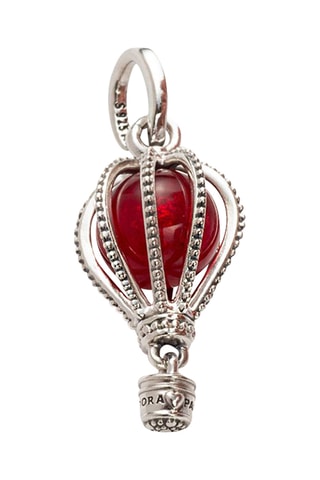 Bedeltje - Zilver en Muranoglas