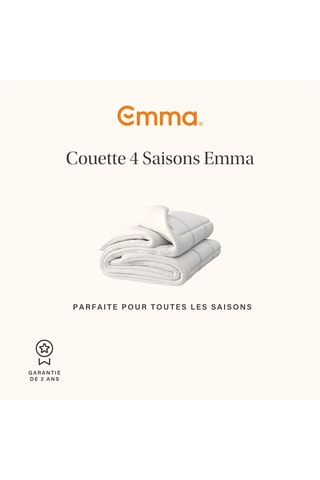 Couette 4 Saisons - Blanc - Emma