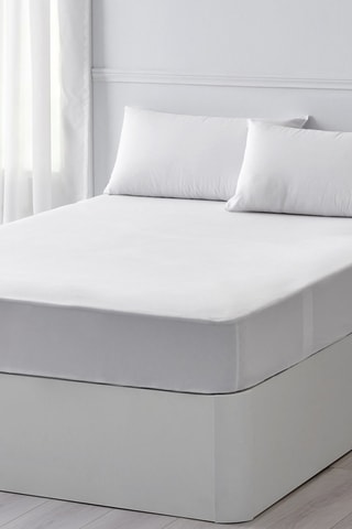 Protège-matelas - Blanc