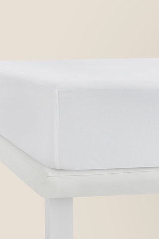 Protège-matelas - Blanc