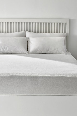 Protège-matelas - Blanc
