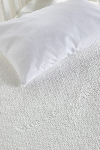 Protège-matelas - Blanc