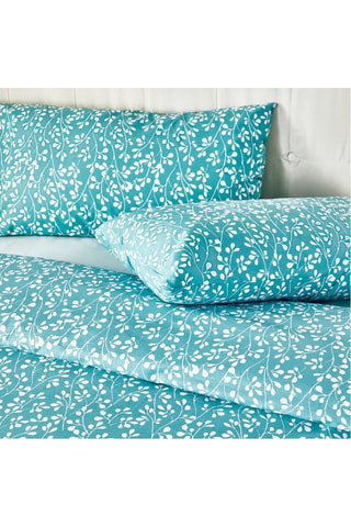Parure de couette en coton 59 fils/cm² - Blanc