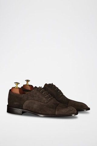 Richelieus en nubuck - Marron