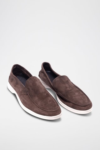 Mocassins en cuir - Marron