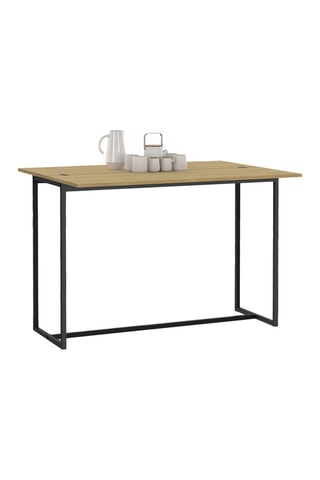 Table repas Memphis - 4 personnes - 110 x 40-80 x 75 cm