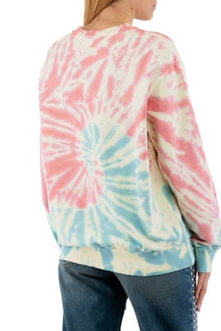 Sweat - Blanc, bleu et rose