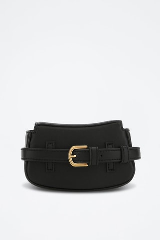 Sac porté épaule - Noir et doré