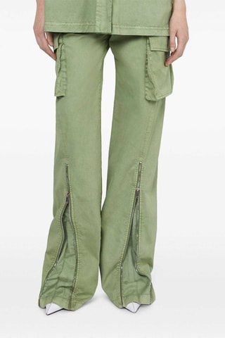 Pantalon cargo - Vert