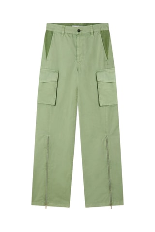 Pantalon cargo - Vert