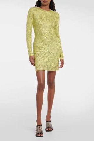 Robe courte - Jaune