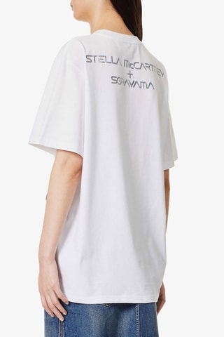 T-shirt - Blanc et gris