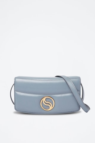 Sac bandoulière - Bleu et gris