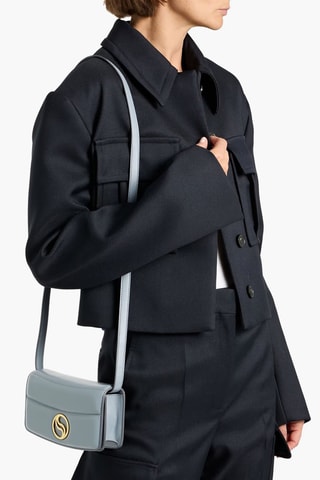 Sac bandoulière - Bleu et gris