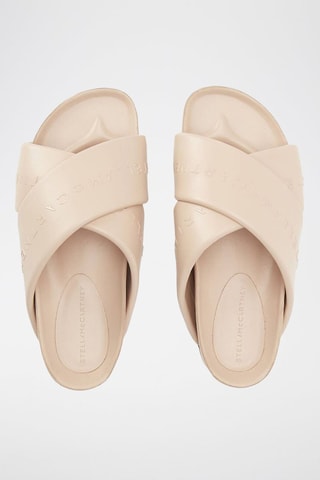 Mules plateformes - Beige