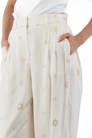 Pantalon carotte - Blanc