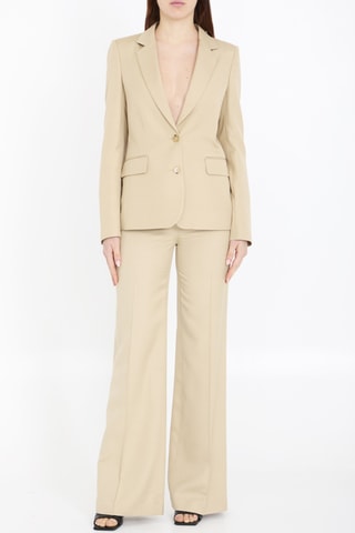 Pantalon flare - Beige