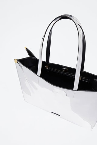 Tote bag - Noir et argenté