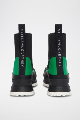 Boots - Noir, vert et marron
