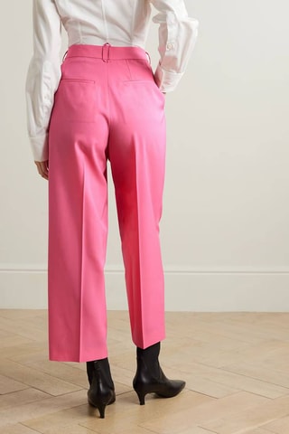 Pantalon de costume en laine - Rose