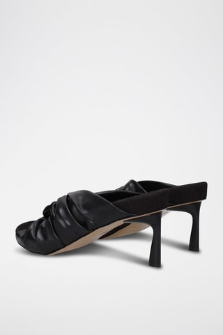 Mules à talons - Noir