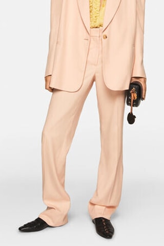 Pantalon droit - Orange clair