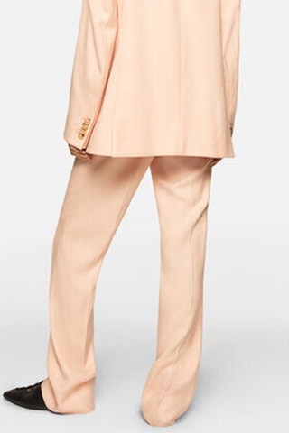 Pantalon droit - Orange clair