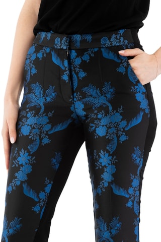 Pantalon - Noir et bleu