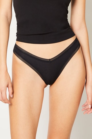 Tanga Lolie - Preto
