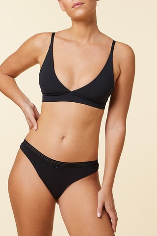 3 tangas Absolu Confort Preto