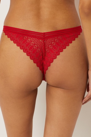 Tanga Gravure - Vermelho