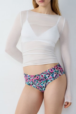 Shorty Confort - Negro y rosa