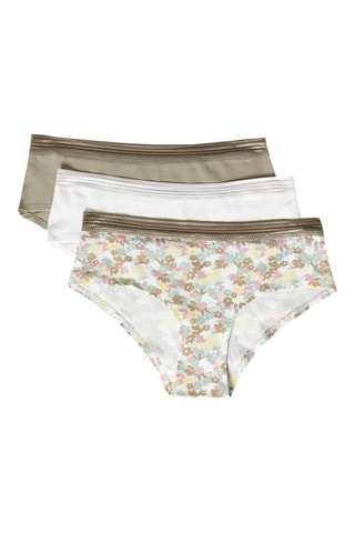 3 shortis Jackie Lace - Caqui