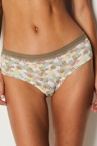 3 shortis Jackie Lace - Caqui